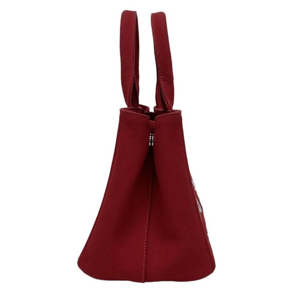 Prada Tote Canapa Grommet Gold Silver Bold X - Picture 2 of 10